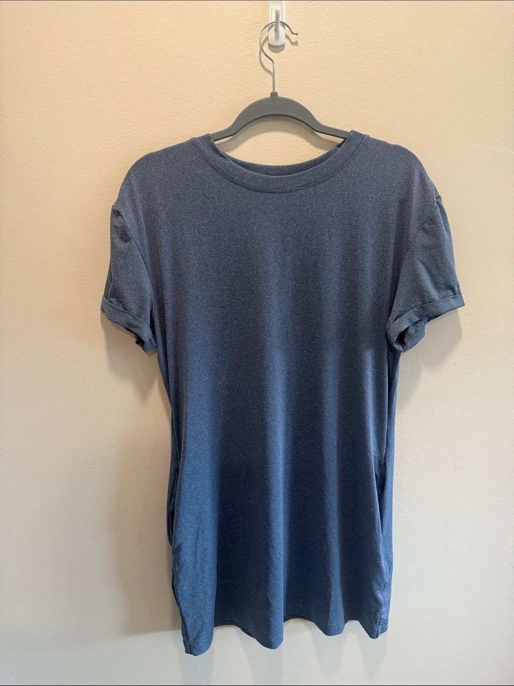 Women’s T-Shirt Dress in Blue